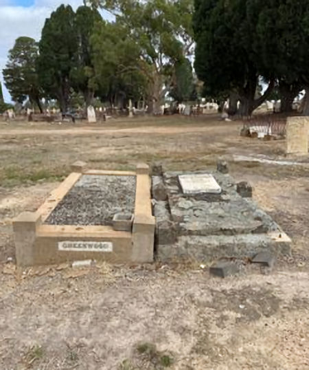 Greenwood grave Stawell - 55kB jpg