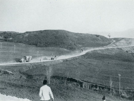 Norman Kenneally the road to Brallos Pass - 28kB jpg