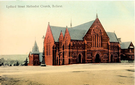 Lydiard Street Wesleyan Church, Ballarat - 34 kB jpg