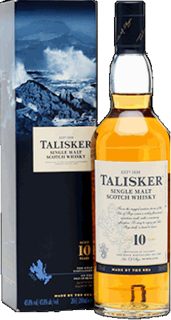 Bottle of Talisker Scotch - 45kB jpg