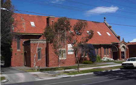 Church, Mason Street, Newport designed by Sale and Keage - 157kB jpg
