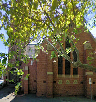 Presbyterian Church at 581 Riverside Road, Camberwell - 47kB jpg