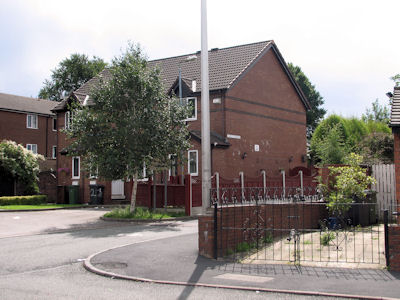 In-fill housing in the old yard - 32kB jpg