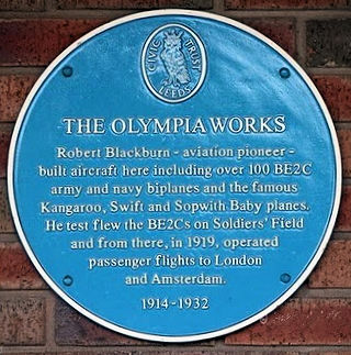 Blackburn Olympia crest - 41kB jpg